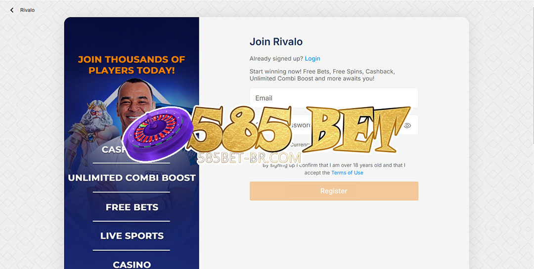 585 bet registrar